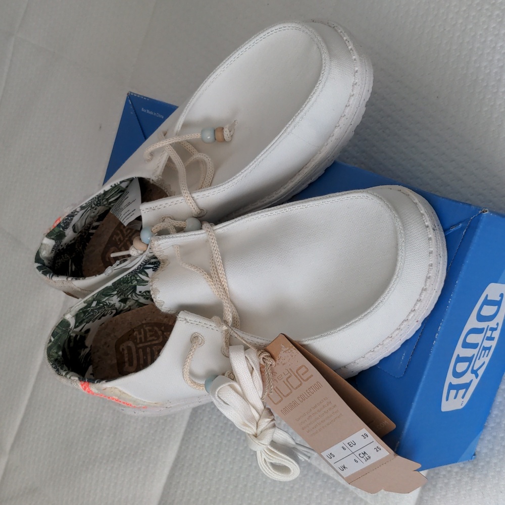 Women's White Hey Dude Shoes